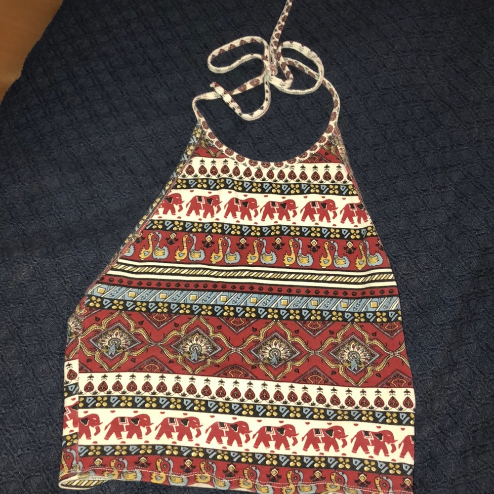 Elephant Crop Top